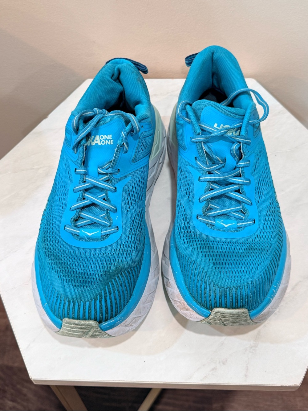 🔥Hoka One One men’s Running Shoes - Blue Size 9 EUC🔥